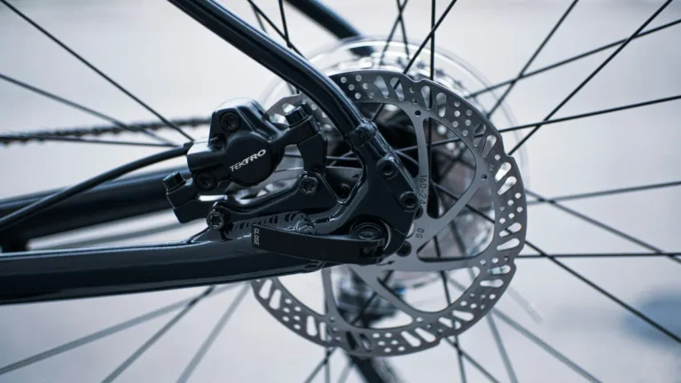 black and silver bicycle wheel